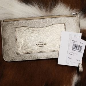 Coach Gold Wallet